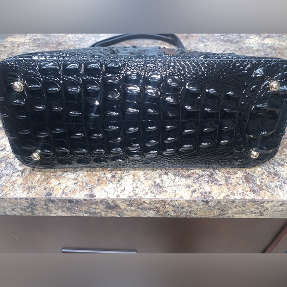 RECENTLY REDUCED‼️ Brahmin Medium Asher Black Melbourne Handbag. EUC - Picture 3 of 6